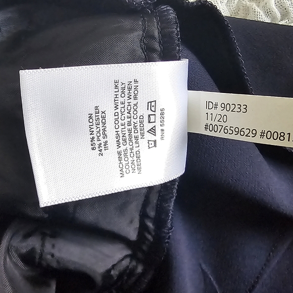 Express Navy Ruffle Skirt - Picture 6 of 6